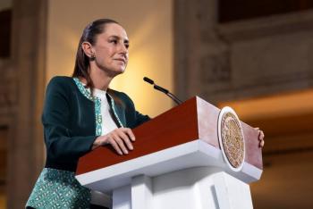 Sheinbaum desestima acusaciones de oposici&oacute;n a la Ley de Aguas; 