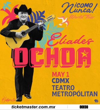 Eliades Ochoa tendr&aacute; gira por M&eacute;xico