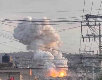 Explosi&oacute;n en taller clandestino de pirotecnia deja un muerto y cinco heridos en Huixquilucan