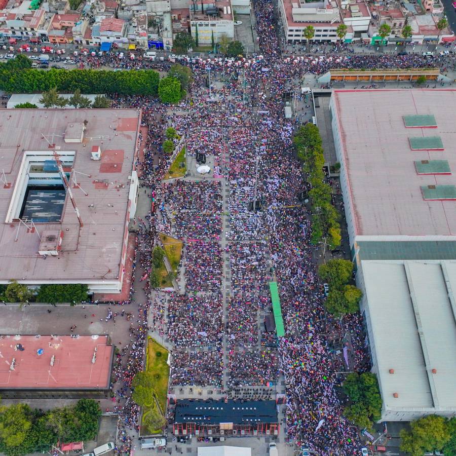 Janecarlo Lozano presenta primer informe de gobierno ante miles de vecinos en Gustavo A. Madero