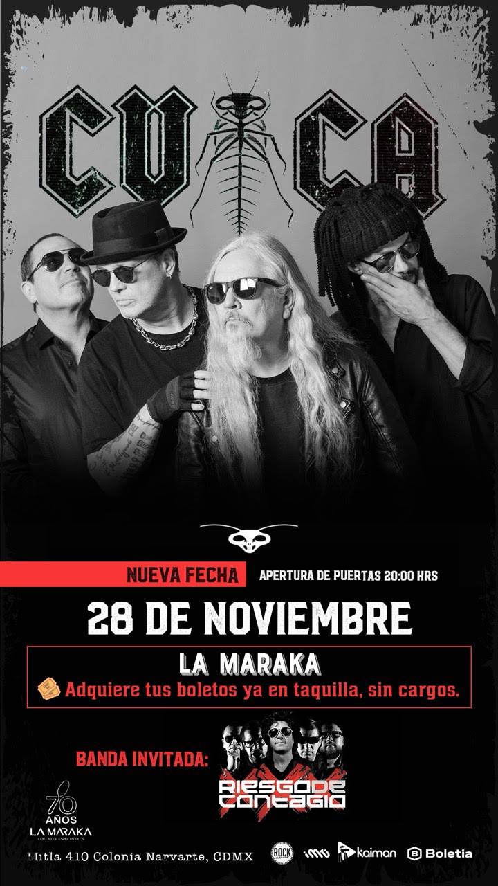 EL ROCK NO PIDE PERMISO: CUCA REGRESA A LA MARAKA CON RIESGO DE CONTAGIO