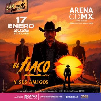 UNA VOZ Y 20 MIL CORAZONES: LUIS &Aacute;NGEL EL FLACO REGRESA PARA HACER HISTORIA EN LA ARENA CDMX CON SUS AMIGOS