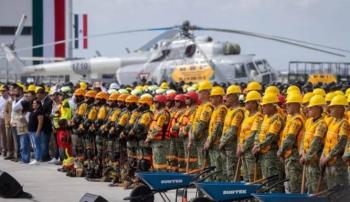 Sheinbaum agradece a Fuerzas Armadas por apoyo durante lluvias en estados
