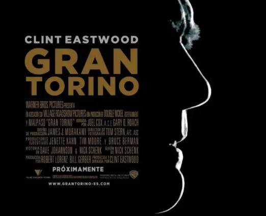 Protagonizada y dirigida por Clint Eastwood, Gran Torino.