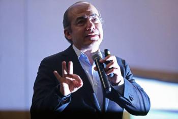 Felipe Calder&oacute;n afirma que los gobiernos del Partido Acci&oacute;n Nacional (PAN) han sido los mejores de este siglo en M&eacute;xico