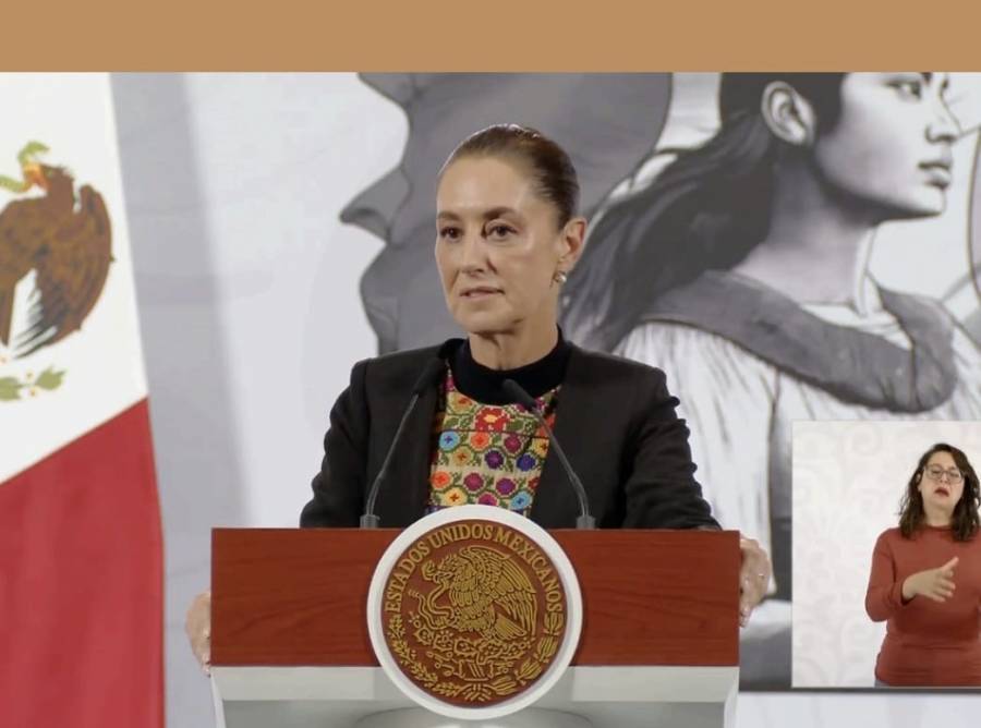 Pueblo de M&eacute;xico est&aacute; con la 4T: presidenta Claudia