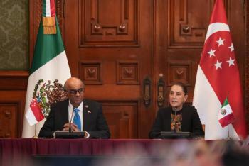 Sheinbaum rechaza que haya indicios de escenarios adversos que requieran apoyo pol&iacute;tico de AMLO
