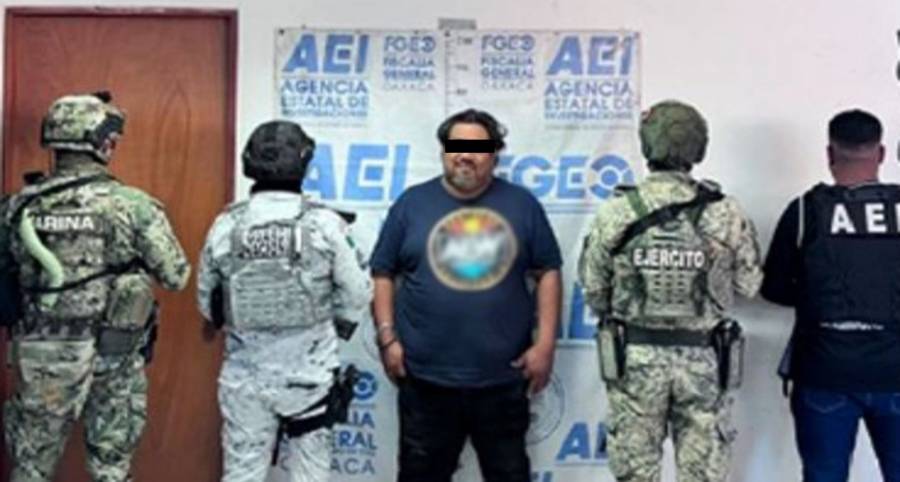 Autoridades aseguran armas y detienen a un presunto integrante criminal en Oaxaca