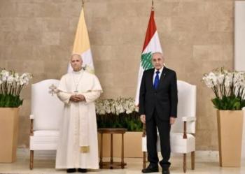 El papa Le&oacute;n XIV llega a L&iacute;bano con un mensaje de paz y reconciliaci&oacute;n