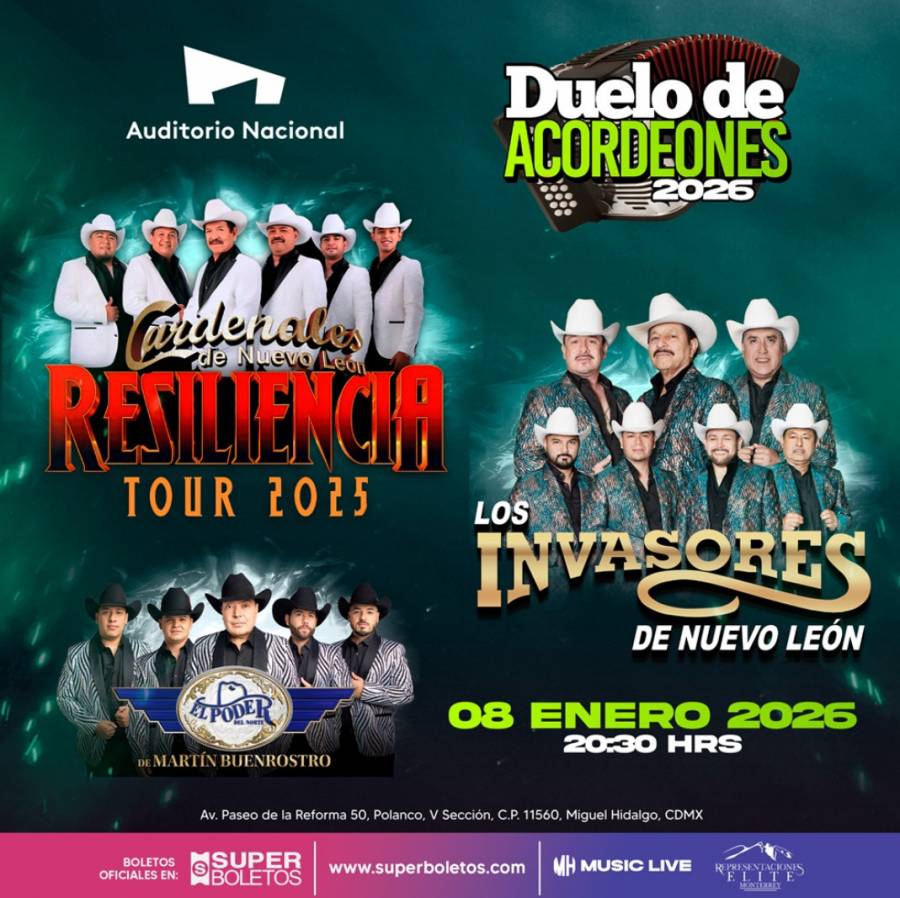 DUELO DE ACORDEONES: CUANDO LA TRADICIÓN NORTEÑA SE VUELVE LEYENDA EN EL AUDITORIO NACIONAL