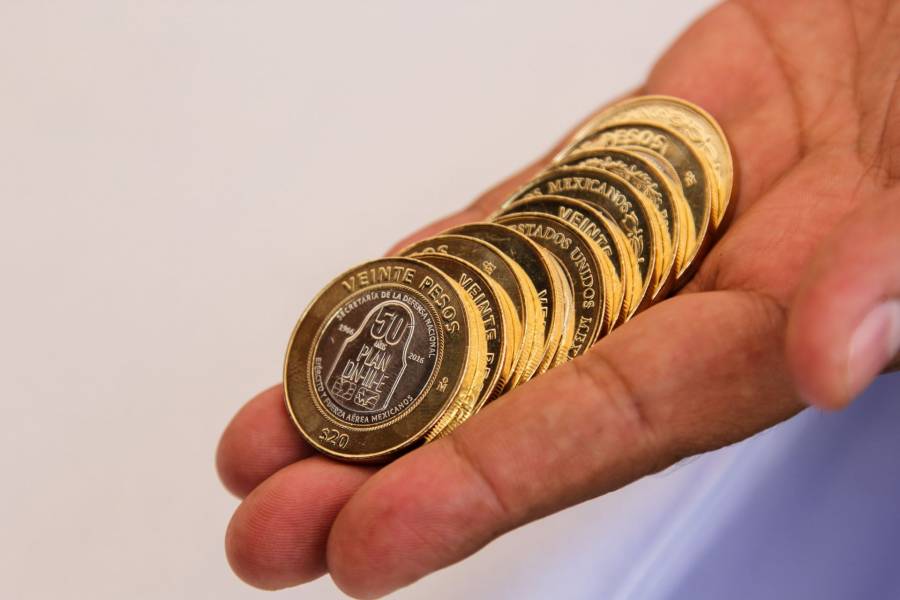 Ejecutivo federal env&iacute;a propuesta para modificar monedas de 10 y 20 pesos