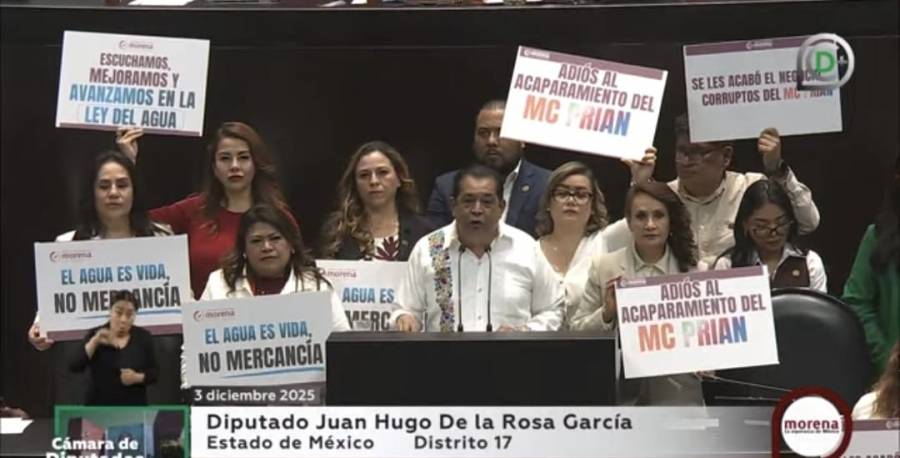 Diputados aprueban en lo general la Ley General de Aguas tras tres rondas de discusi&oacute;n