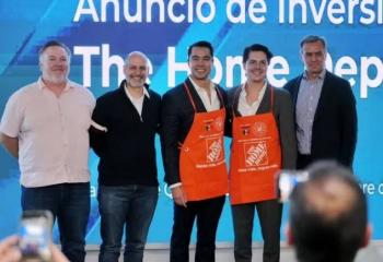 The Home Depot invertir&aacute; 406 millones de pesos en su s&eacute;ptima tienda
