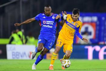 Tigres empata con Cruz Azul y saca ligera ventaja en las semis del Apertura mexicano