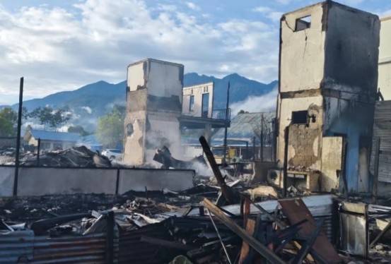 Fuego y accidente arrasan bienes de familias dedicadas al servicio comunitario