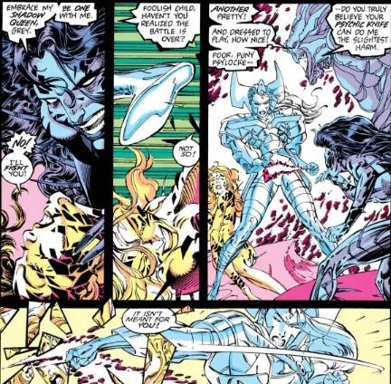 The X-Men… demasiados mutantes.