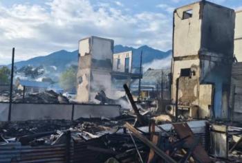 Fuego y accidente arrasan bienes de familias dedicadas al servicio comunitario