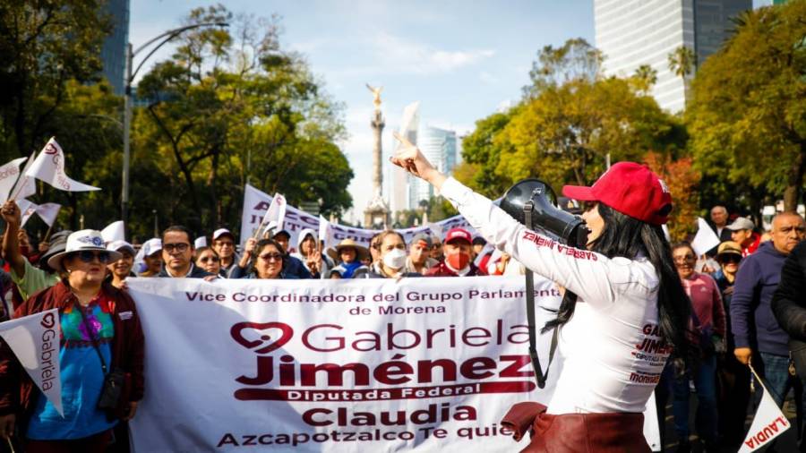 Sheinbaum recibe amplio respaldo ciudadano y se fortalece como líder global, afirma Gabriela Jiménez