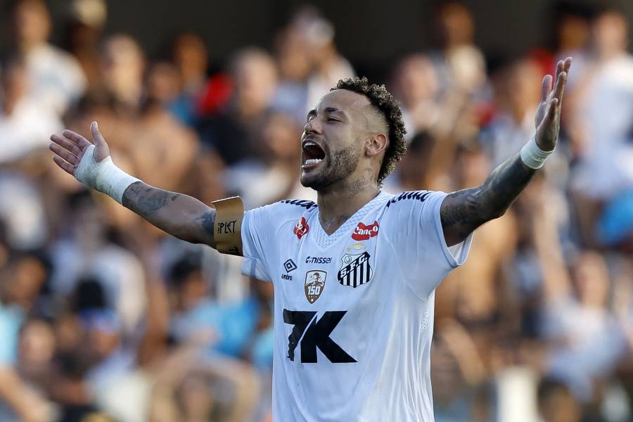 El Santos de Neymar gana 3-0 a Cruzeiro y se salva del descenso en el Brasileirão