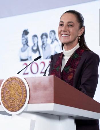 Sheinbaum agradece apoyo de los mexicanos en celebraci&oacute;n de 4T