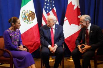 “Cordial y sin subordinaci&oacute;n” su primer encuentro con Trump, asegura presidenta