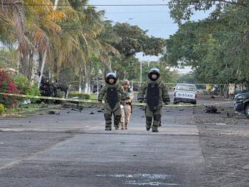FGR determinar&aacute; qu&eacute; delito se configura por explosi&oacute;n de auto en Michoac&aacute;n: FGE