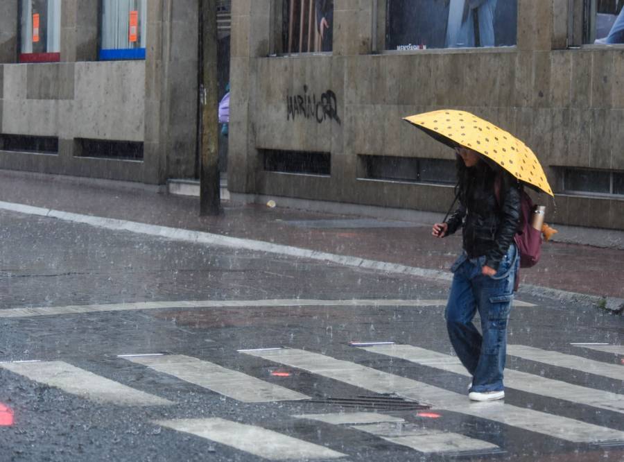 Clima templado con posibilidad de chubascos en Ciudad de M&eacute;xico y Estado de M&eacute;xico