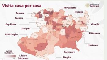 Presentan avances del Plan Michoac&aacute;n: se realizan 405 mil visitas casa por casa
