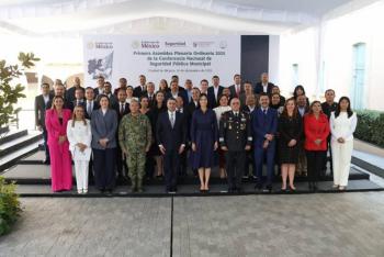 Municipios refuerzan coordinaci&oacute;n en seguridad p&uacute;blica bajo liderazgo de Claudia Sheinbaum