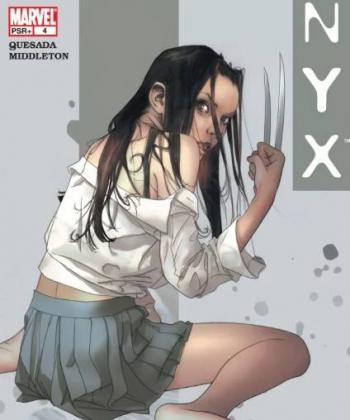 Laura Kinney, X-23, debuta en NYX #3.