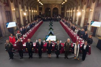 Juntos vamos a reducir la extorsi&oacute;n, afirma Sheinbaum en la 52 Sesi&oacute;n del Consejo Nacional de Seguridad P&uacute;blica