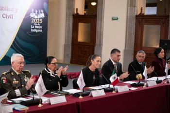 Gobierno federal refuerza estrategia de paz: Segob