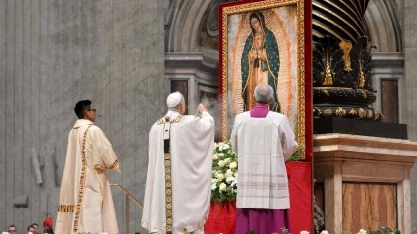 Papa León XIV celebra por primera vez misa en honor a la Virgen de Guadalupe en el Vaticano