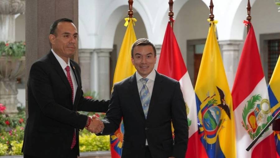 Ecuador y Perú refuerzan cooperación regional contra inseguridad y crimen organizado