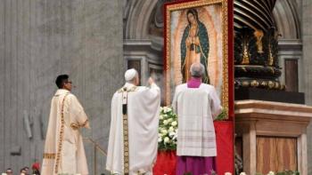 Papa Le&oacute;n XIV celebra por primera vez misa en honor a la Virgen de Guadalupe en el Vaticano