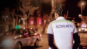 Multas del alcohol&iacute;metro decembrino en CDMX alcanzan hasta 5,000 pesos