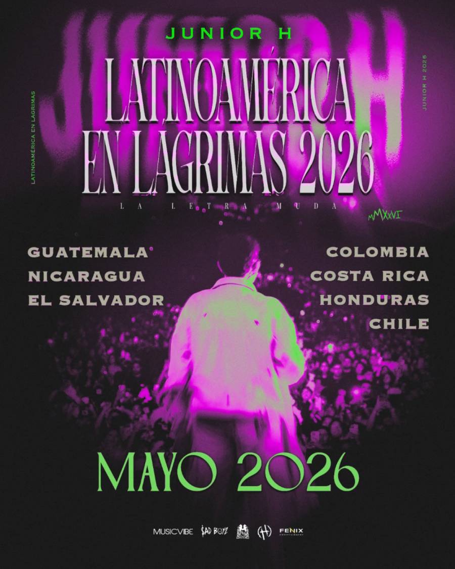 JUNIOR H ANUNCIA SU PRIMERA GIRA POR LATINOAMÉRICA