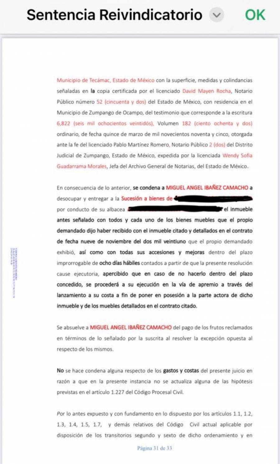 Acusan con Sheinbaum y Delfina Gómez a Notario 117 por presunto fraude y despojo