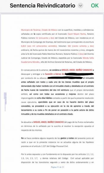 Acusan con Sheinbaum y Delfina G&oacute;mez a Notario 117 por presunto fraude y despojo