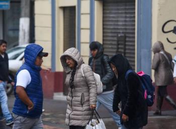 Clima fr&iacute;o y parcialmente nublado en Ciudad de M&eacute;xico este 15 de diciembre