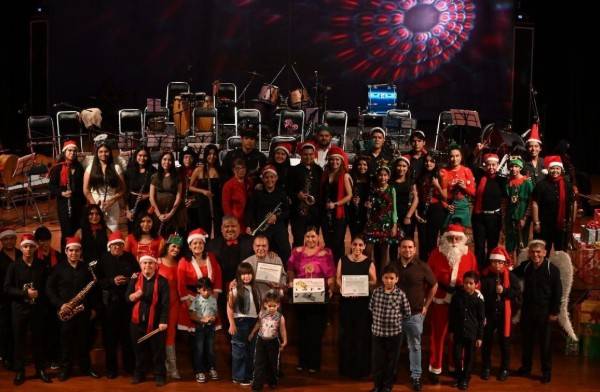 Banda Sinf&oacute;nica Infantil y Juvenil de Cultura celebra 13 a&ntilde;os con concierto navide&ntilde;o en Teatro Hidalgo