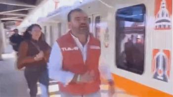 Alcalde de Tlajomulco pierde el primer viaje de la L&iacute;nea 4 del Tren Ligero