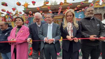 Inauguran bel&eacute;n navide&ntilde;o en el Palacio de Cort&eacute;s con artesanos de Coyoac&aacute;n