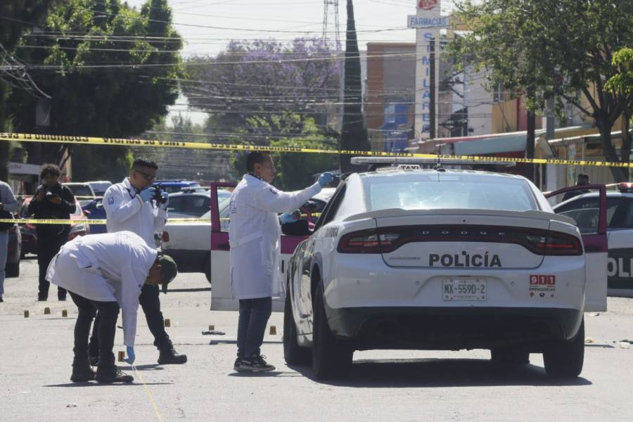 Balacera en la colonia Juárez deja cuatro detenidos y un policía herido