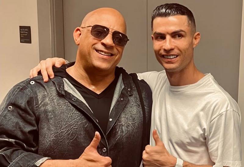 Cristiano Ronaldo debutará en cine con papel en la última película de Rápidos y Furiosos, confirma Vin Diesel