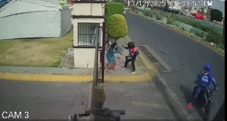 Mujer es asaltada violentamente en calles de Las Américas, Ecatepec