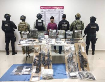 Autoridades federales reportan aseguramientos y detenciones durante operativos de seguridad
