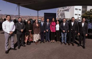 Guanajuato refuerza seguridad con entrega de 22 patrullas a 14 municipios