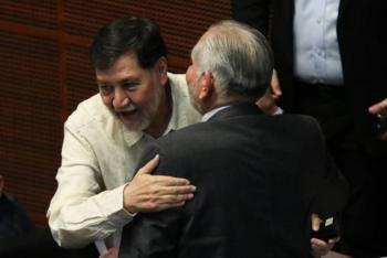 Noro&ntilde;a anuncia reuni&oacute;n con Ricardo Monreal y Ad&aacute;n Augusto para superar diferencias en Morena