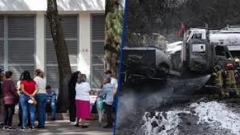 Due&ntilde;a de pipa que explot&oacute; en Iztapalapa ya pag&oacute; 90% del monto por reparaci&oacute;n del da&ntilde;o: Alcalde